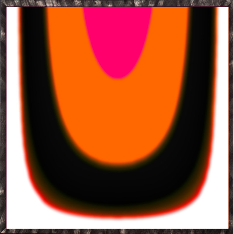Pop Series 4 (Pink) par Jeffrey Goodman - Cadre photo, impression sur papier