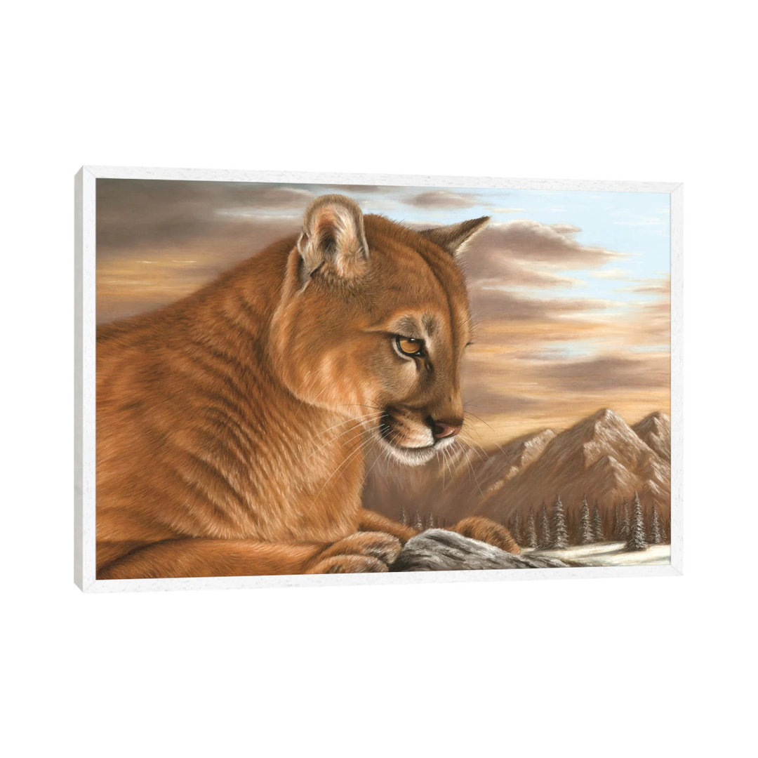 Puma von Richard Macwee - Galerie-verpackte Leinwand Giclée auf Leinwand