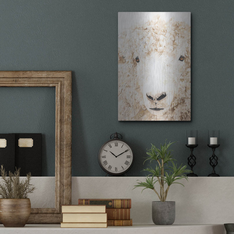 «Woolly» par Diane Fifer, H 16 po x l 12 po