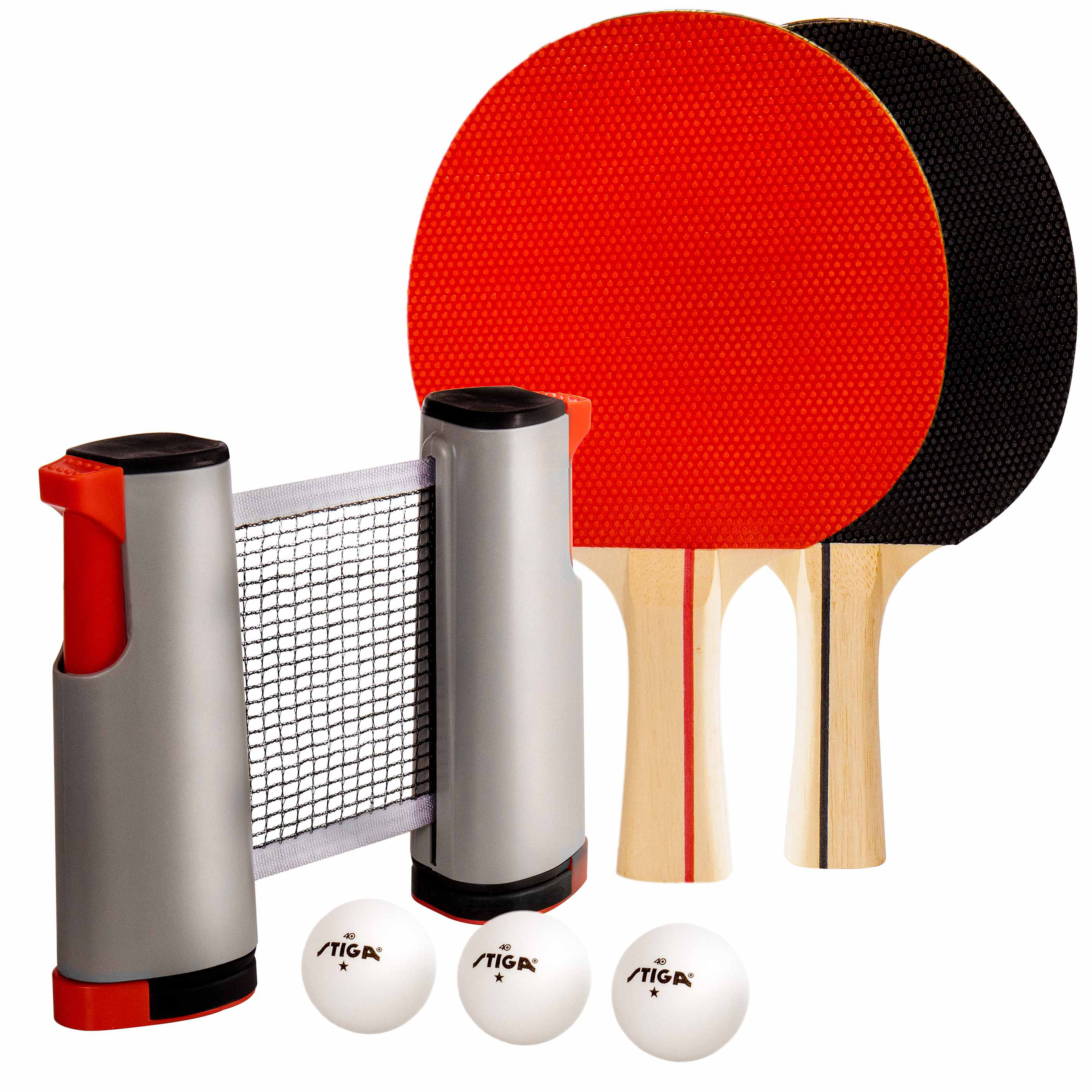 GSE Games & Sports Expert Retractable Ping Pong Net Set with