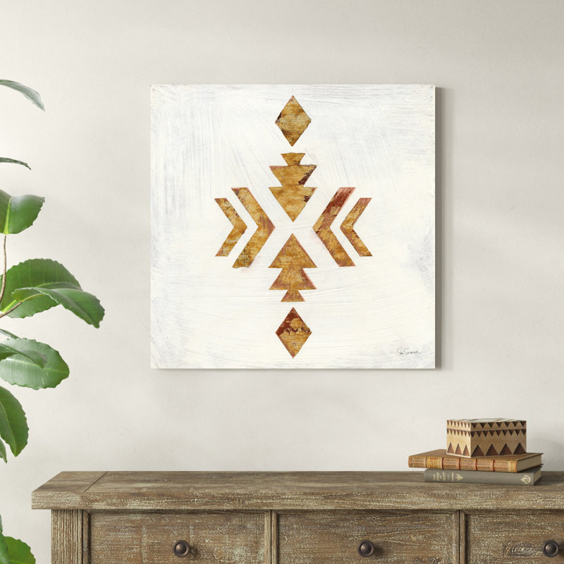 "Directional I" par Sue Schlabach - peinture sur toile tendue, H 30 po x l 30 po