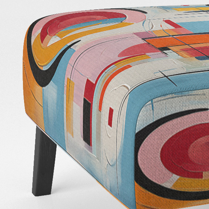 Fauteuil de chambre Pop Art Geometric Harmony I