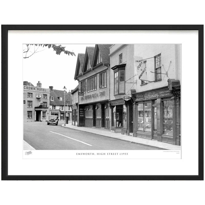 Farnborough, The Town Hall 1923 by Francis Frith - Single Picture Frame Print, 28cm H x 36cm W x 2.3cm D