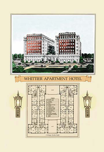 « whittier apartment hotel » par geo e. miller