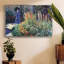 «Gladiolas», reproduction encadrée sur toile par Claude Monet-92478111-92478118