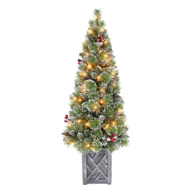 60' Lighted Pine Christmas Tree