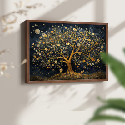 Landscape Series-CXXXII -Framed Print - Restickable