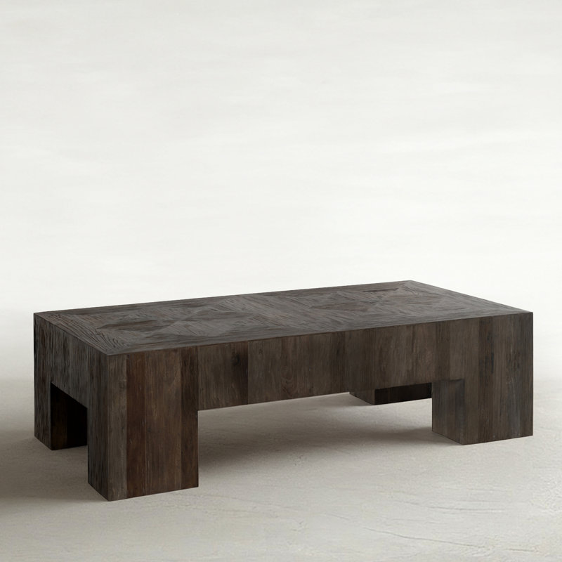 Robert Solid Wood 4 Legs Coffee Table