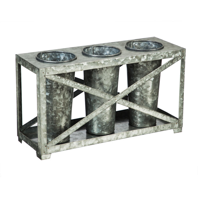 Handmade Metal Pot Planter