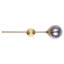 Ingles Chrome Armed Sconce