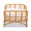 Lit pour chien en rotin naturel