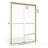 Infinity 47'' - W x 70'' H Bypass Door Semi-Frameless Shower Door with-47823692-47823693