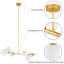Lio Wrought Iron 6-Light Chandelier-852278405