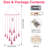 Macrame Photo Display Wall Decor with Lights, 30 Clip Picture Frame Collage-1384708148