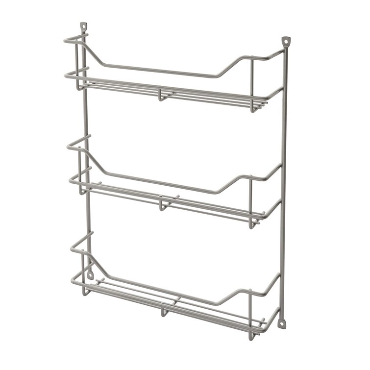 Closetmaid Adjustable 3 Shelf Spice Rack Organizer Kitchen Pantry