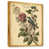 Toile avec cadre flottant or