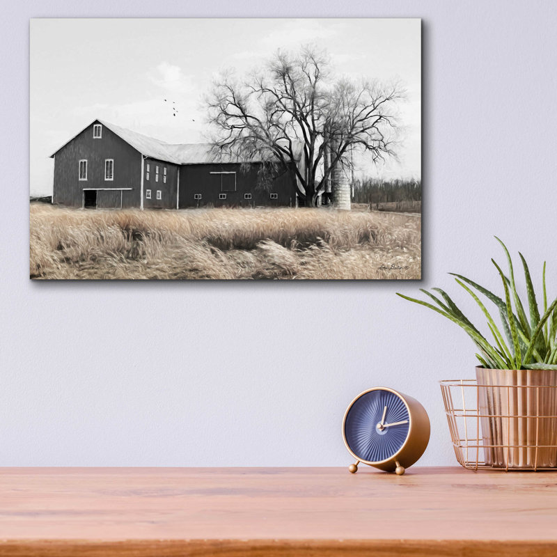 'Ohio Fields II' by Lori Deiter Acrylic Glass Wall Art, 12" H x 16" W x 0.13" D