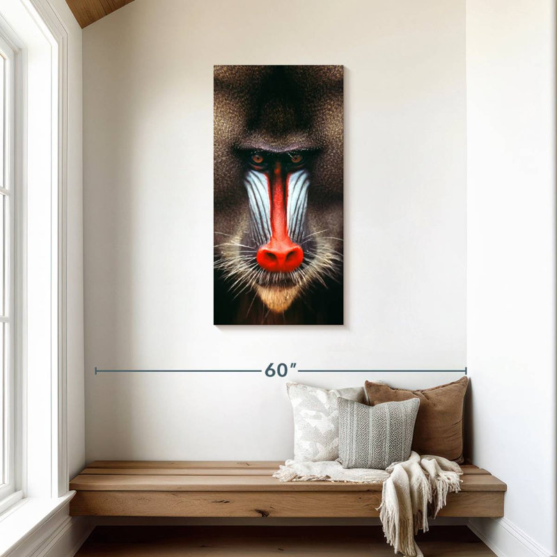 Monkey Head, 42" H x 21" W