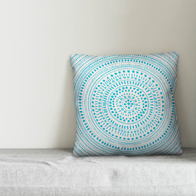 Geometric Reversible Throw Pillow