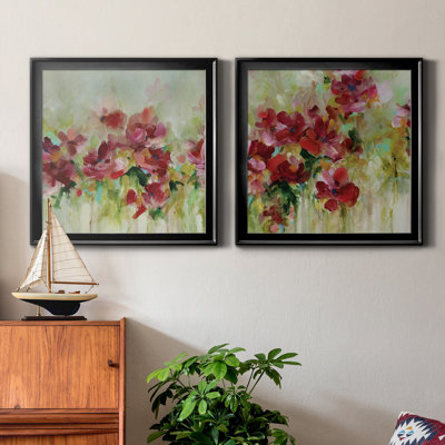 " Garden Play I " 2 - Pieces Painting Print