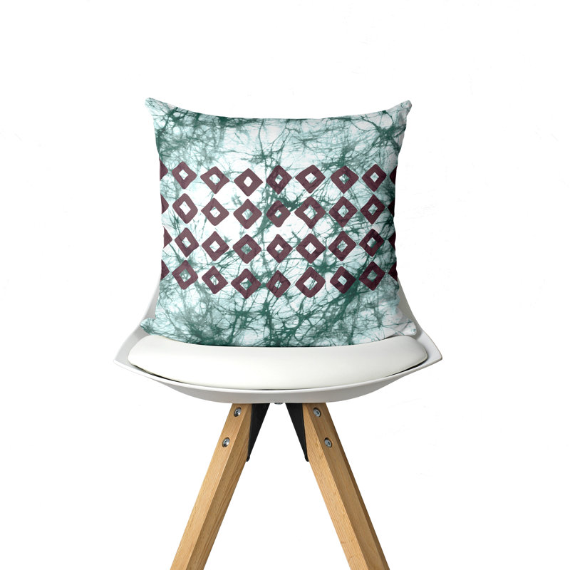 Housse de coussin d'intérieur Hawes Tribal, 16 po x 16 po