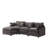 105" Modular Sectional Couch-1284994358