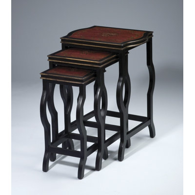 Solid Wood Top End Table