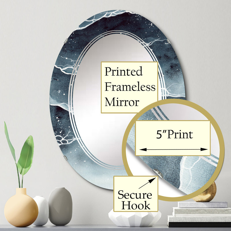 Miroir de salle de bain sans cadre, 30 po x 20 po
