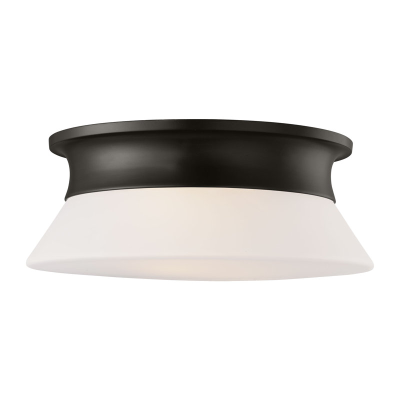 Dartmore 2 - Light Flush Mount, Aged Iron