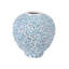 Daisy Blue Ceramic Table Vase-1177881151
