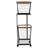 2-Tier Laundry Basket Metal Laundry Hamper With Wheels-1141647315