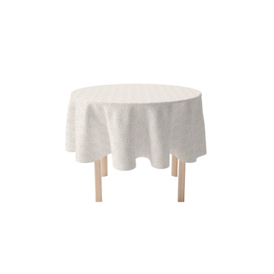 Epineux Round Cotton Twill Tablecloth