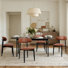 Upholstered Solid Wood Dining Side Chair