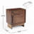 Storage Wood Nightstand