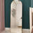 4Th Generation Full Length Wall Mirror With Gold Frame, 64.9 Inches High And 23.2 Wide, Suitable For Porch Dressing Room Metal