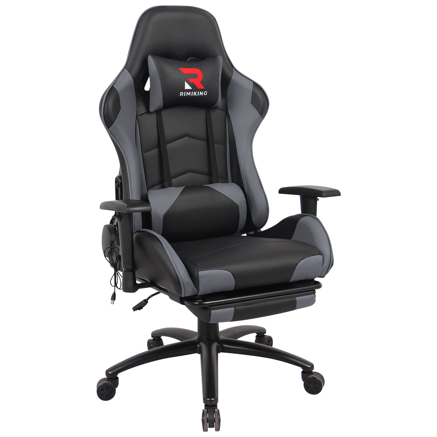 Inbox Zero Avenell Adjustable Reclining Ergonomic Faux Leather