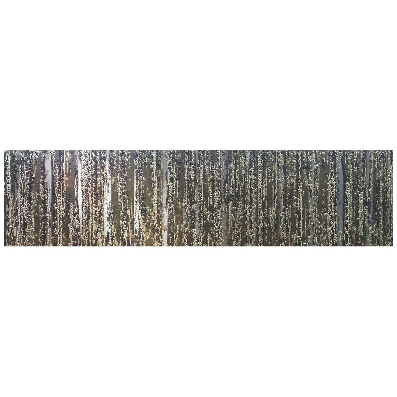 Twilight 12X48 Metal Look Porcelain Tile, Deco Oxide