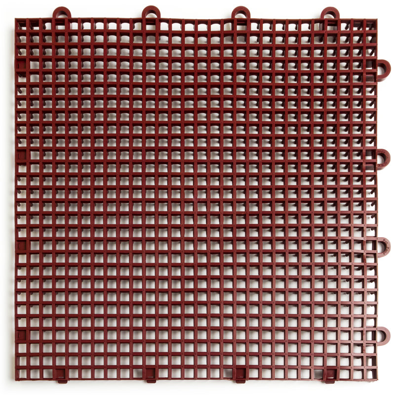 Paquet de 25 tuiles confort, Rouge