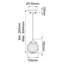 Regan 1 - Light Sphere Pendant