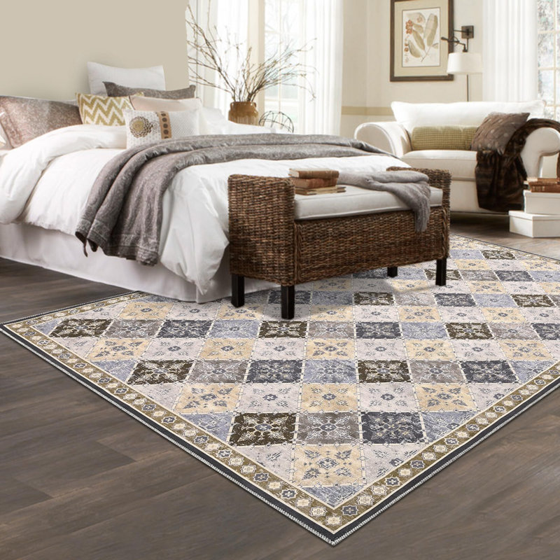 Tapis de salon antidérapant Vintage Rugs 9X12
