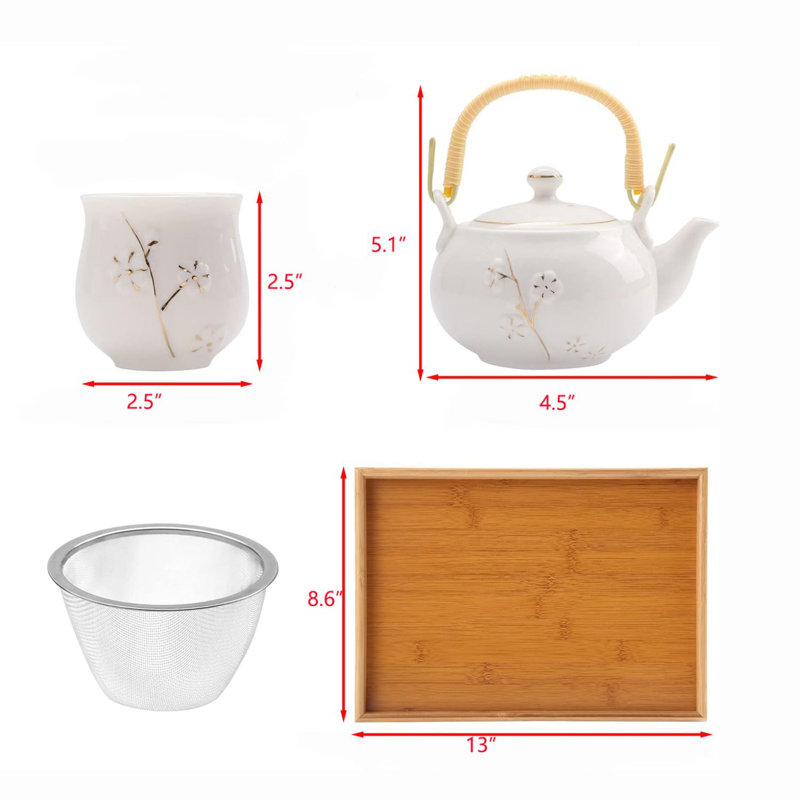 Red Barrel Studio® Clarey Teapot Set