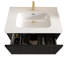 Meuble-lavabo de 30 po de style chêne noir, lavabo en céramique blanche, tiroir moderne avec accès en chêne, élément courbé-1279992051-1279992050