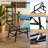 Outdoor Aluminum Chaise Lounge with 3D Double-Layer Textilene and 6-Position Adjustable Backrest