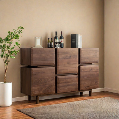 Nordic Retro Style Sideboard