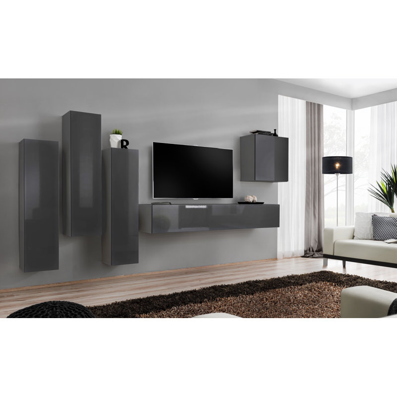 Atara TV Stand for TVs up to 75", Grey