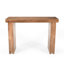 Console, table d'entrée en bois de manguier de ferme, table de canapé épaissie de 45 pouces, console minimaliste étroite pour le salon du couloir d'entrée-1206802660