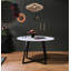 Addalee Round Metal Base Dining Table-922088237