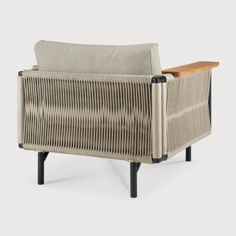 Corbey Outdoor Lounge Chair, Beige