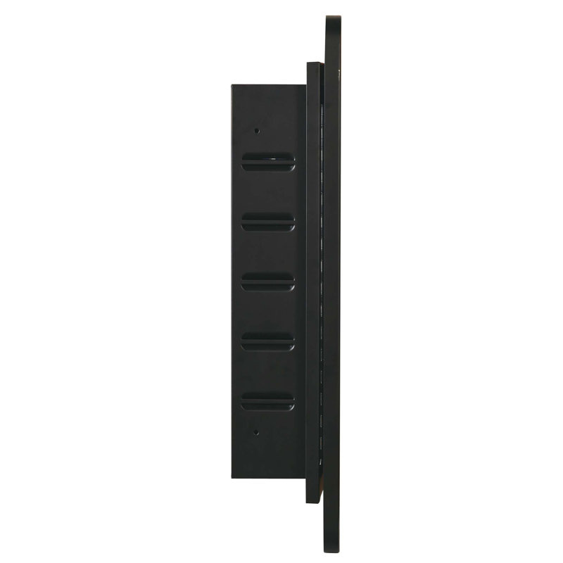 Armoire à miroir murale encastrée en métal, H 5,12 po x l 24 po x P 16 po