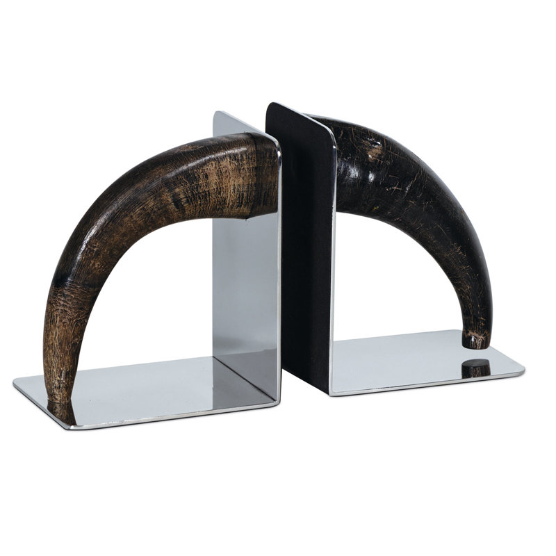 Lisbon Horn Bookend Set